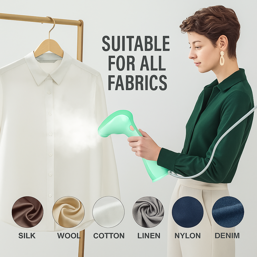 Steamer Iron With Built-in Suction